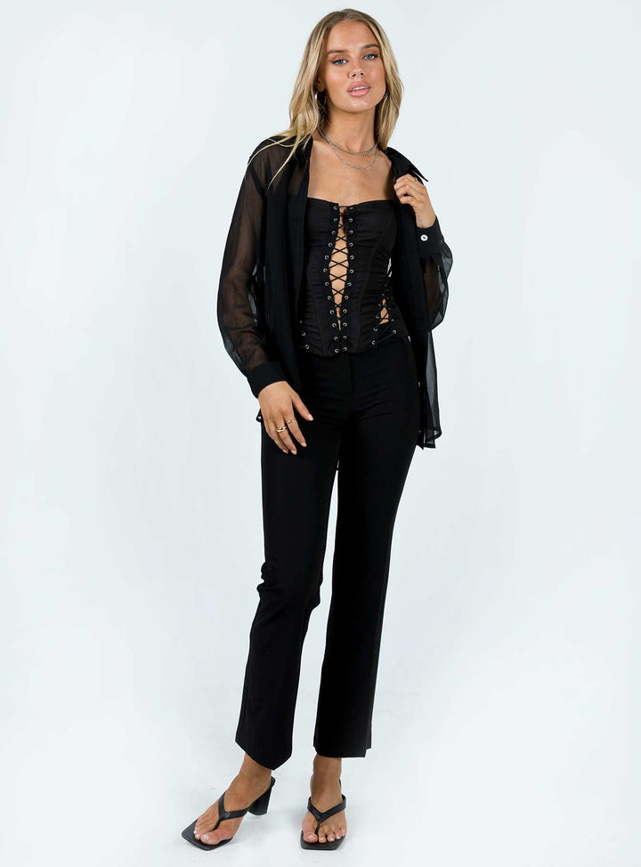 Deacon Shirt Black